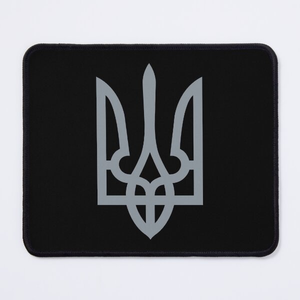 Item preview, Ukrainian Coat of Arms Grey designed and sold by ArtofDissent.