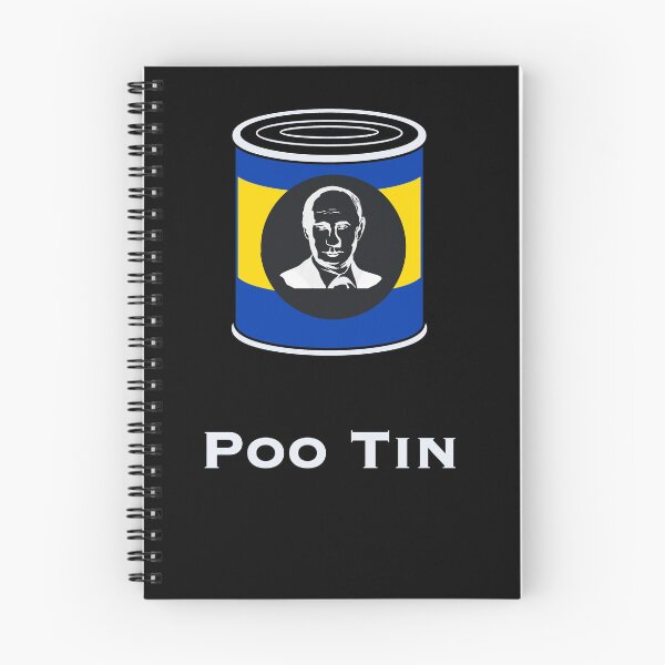 Item preview, Poo Tin 'Solidarity with Ukraine' FCK Putin designed and sold by The  Murgatroyd.