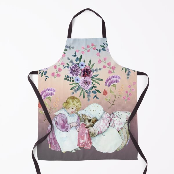 Item preview, Mrs. Tiggy Wink and watercolor flowers designed and sold by tomorrowsart.