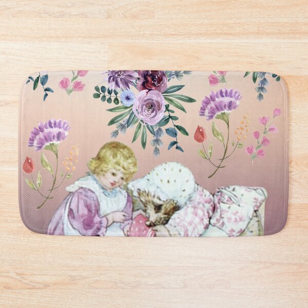 Item preview, Mrs. Tiggy Wink and watercolor flowers designed and sold by tomorrowsart.