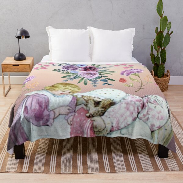 Item preview, Mrs. Tiggy Wink and watercolor flowers designed and sold by tomorrowsart.