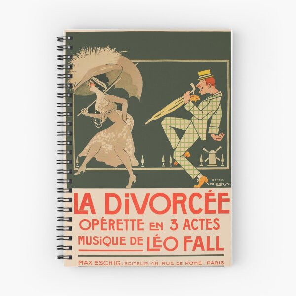 Item preview, La DiVorcee - Vintage Art designed and sold by RickE.