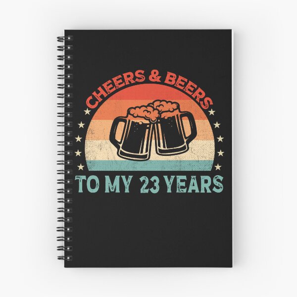 Item preview, cheers and beers to my 23 years,23 years old birthday funny gift designed and sold by SmileYreAmazing.