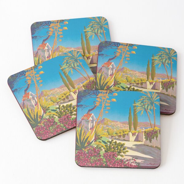 Item preview, Hyeres - Travel Poster - Vintage Art designed and sold by RickE.