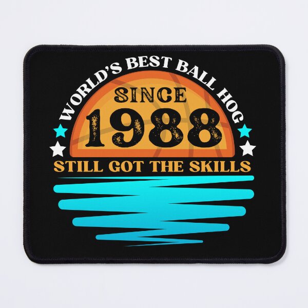 Item preview, Basketball lover born in 1988 - Funny basketball since birth year - Birthday basketball designed and sold by TheForgettables.