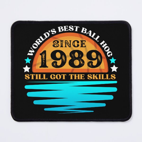 Item preview, Basketball lover born in 1989 - Funny basketball since birth year - Birthday basketball designed and sold by TheForgettables.