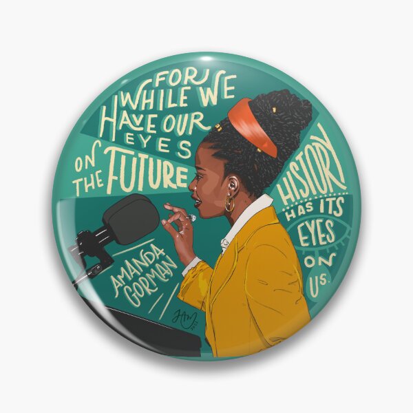 Item preview, History Has its Eyes On Us - Amanda Gorman designed and sold by Jamie Ann Made.
