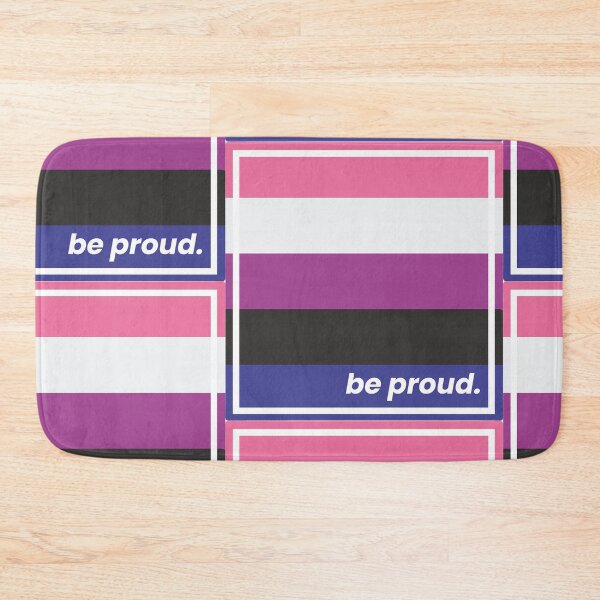Item preview, Genderfluid Flag Pride Month LGBTQIA designed and sold by StickerbashCo.