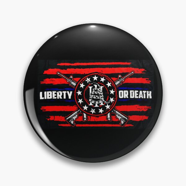 Item preview, Liberty or Death Flag 2nd Amendment 2A Military Firearm designed and sold by 9un5.