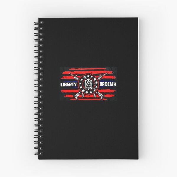 Item preview, Liberty or Death Flag 2nd Amendment 2A Military Firearm designed and sold by 9un5.