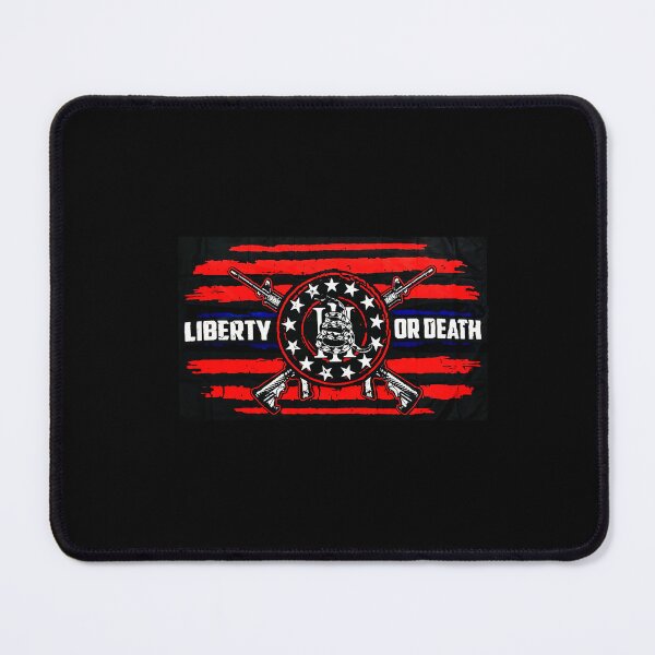 Item preview, Liberty or Death Flag 2nd Amendment 2A Military Firearm designed and sold by 9un5.