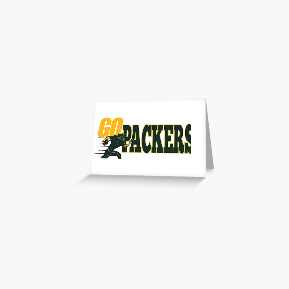 NFL Green Bay Packers Triple Spirit Stickers Orange Yellow 3 Team