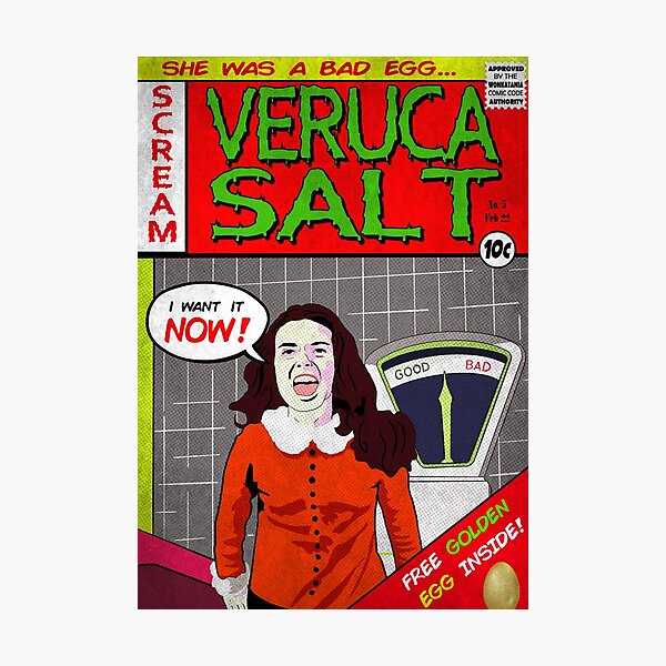 Item preview, Veruca Salt is a Bad Egg designed and sold by Wanderdreaming.