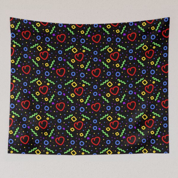 Item preview, colorful hearts designed and sold by Tony Vazquez.