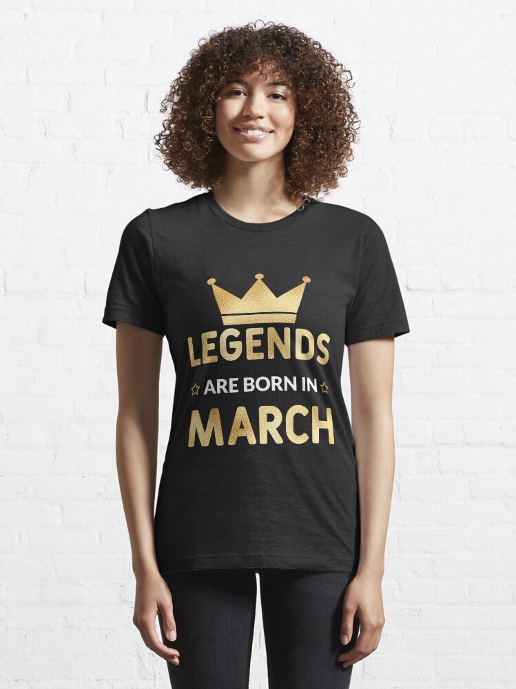 born in march t shirts buy online