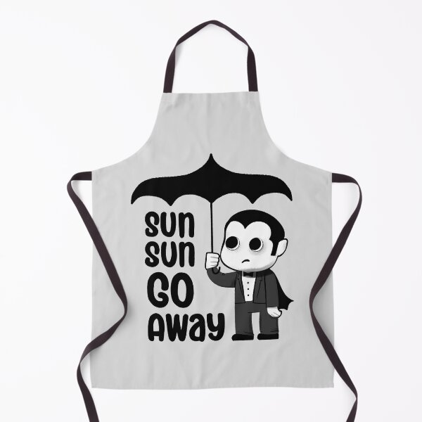 Item preview, Funny Goth Summer - Sun Sun Go Away Cute Vampire  designed and sold by abowersock.
