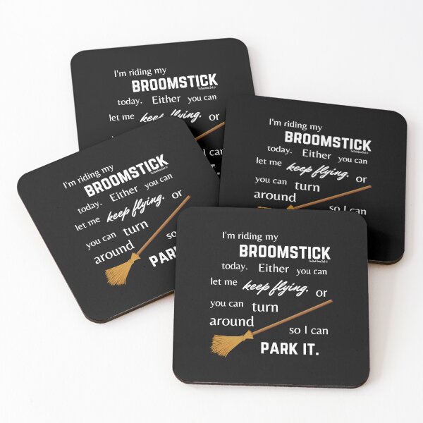 Item preview, Broomstick Parking designed and sold by DarkGreenSoul.