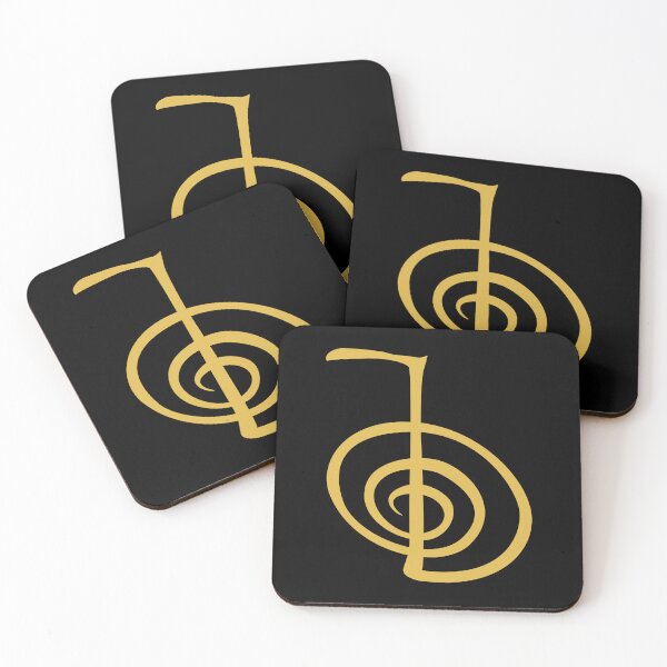 Item preview, Cho ku rei Golden Reiki Symbol designed and sold by sanaca.