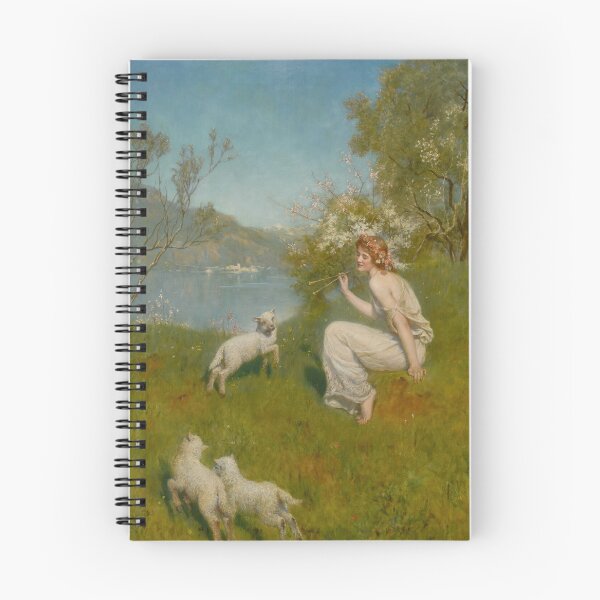 Item preview, Woodland Nymph from Ancient Greece Mythology painting designed and sold by ClassicalGreece.