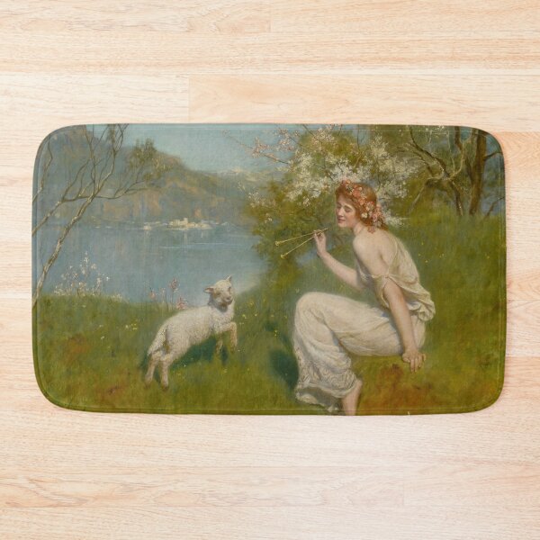 Item preview, Woodland Nymph from Ancient Greece Mythology painting designed and sold by ClassicalGreece.