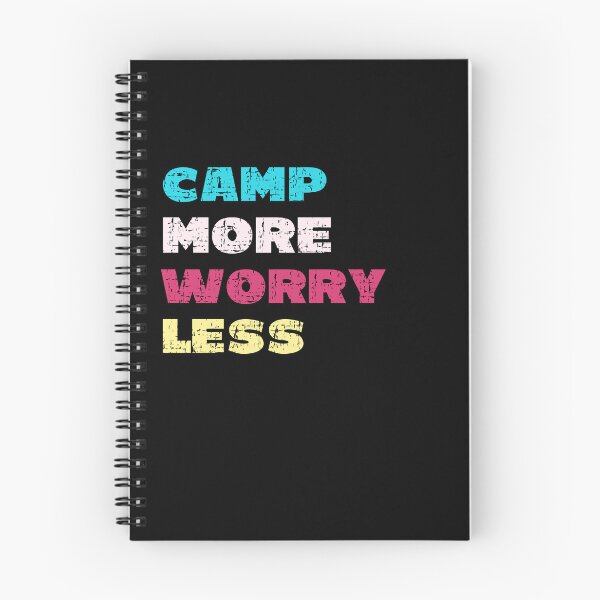 Item preview, Camp more worry less designed and sold by RedCampLife.