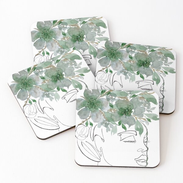 Item preview, Certainty - Watercolor Florals designed and sold by Aharthtx.