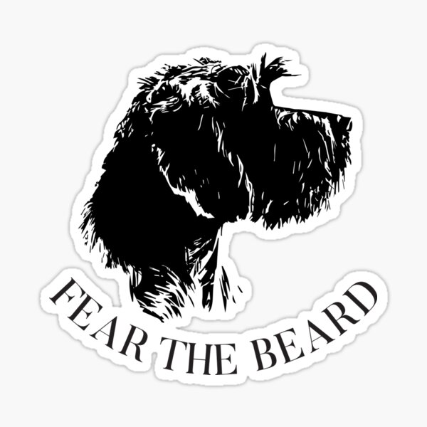 FEAR THE BEARD Sticker