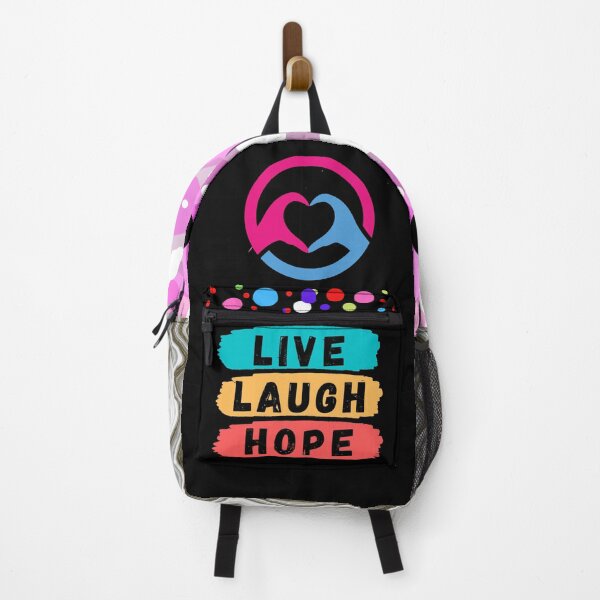 Item preview, Live Laugh Hope - Short Motivational Quote | Colorful Retro Hope Typography designed and sold by Delandor.