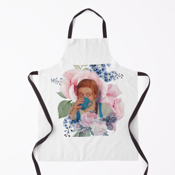 Item preview, Floral "Sips Coffee" Nancy- Nancy Drew designed and sold by TheGreenReader.