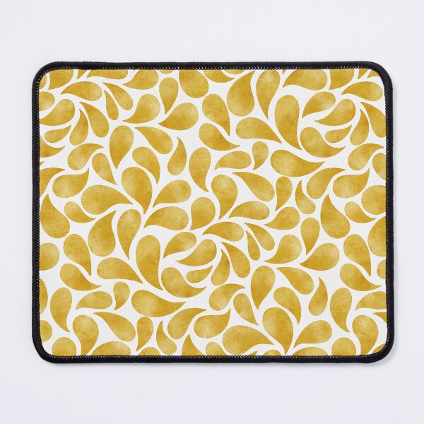 Artikelvorschau, Sunflower Yellow Teardrops Pattern entworfen und verkauft von RebeccaFlaherty.
