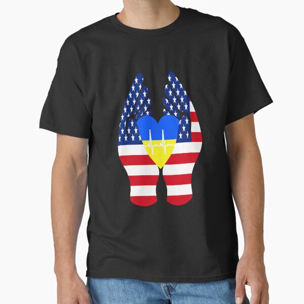 Item preview,  support the ukraine, America protects Ukraine designed and sold by ESAMSTORE.