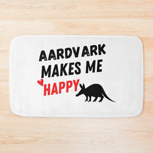Item preview, Aardvark Makes Me Happy , Aardvark Design  designed and sold by Every Pet  Shirts.