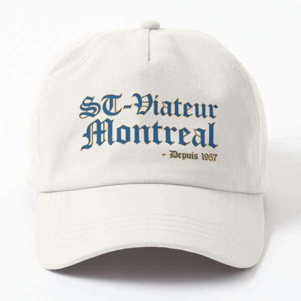 Bagels Are booming ST Viateur Bagel Montreal - Depuis 1957 Orange and Blue Font Dad Hat