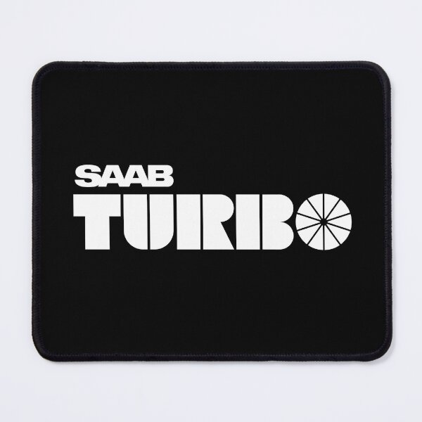 Item preview, SAAB Turbo retro look badge white designed and sold by blackdogshop.