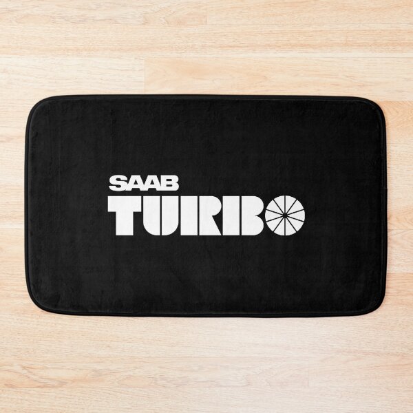 Item preview, SAAB Turbo retro look badge white designed and sold by blackdogshop.