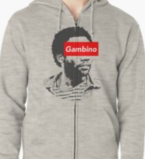 Childish Gambino art Zipped Hoodie