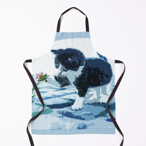 Item preview, Kitten touches Flower designed and sold by JoanNinjaHen.