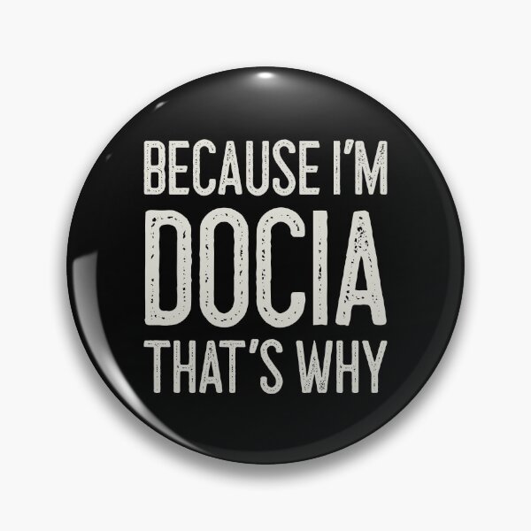 Item preview, Because I’m Docia That’s Why Funny Personalized Name designed and sold by MariosNydras.