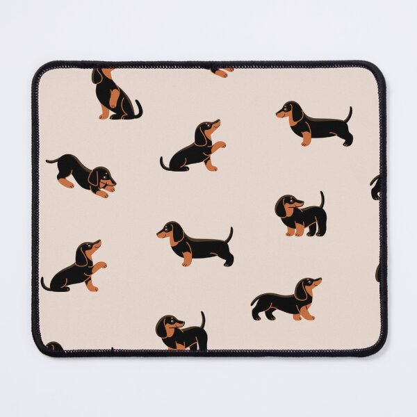 Item preview, Wire Hair Dachshund wiener dog Pattern Sausage Dog designed and sold by Spaceshipsells.