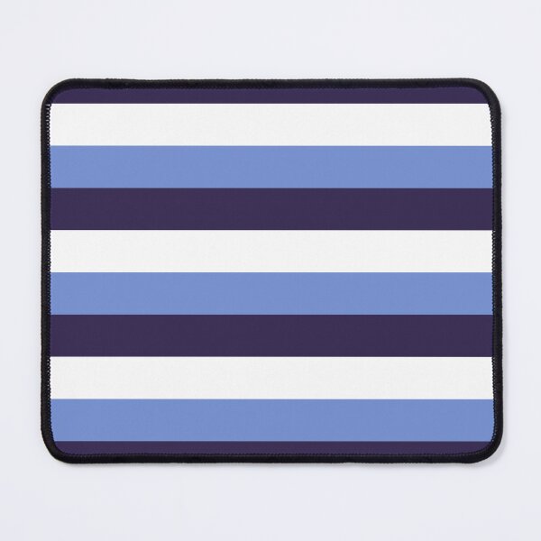 Item preview, 3 Large DANUBE BLUE, NAVY BLUE and WHITE Horizontal STRIPES designed and sold by RachelMacht.