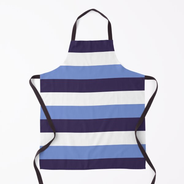 Item preview, 3 Large DANUBE BLUE, NAVY BLUE and WHITE Horizontal STRIPES designed and sold by RachelMacht.