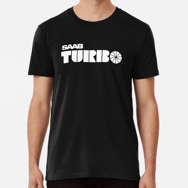 Item preview, SAAB Turbo retro look badge white designed and sold by blackdogshop.