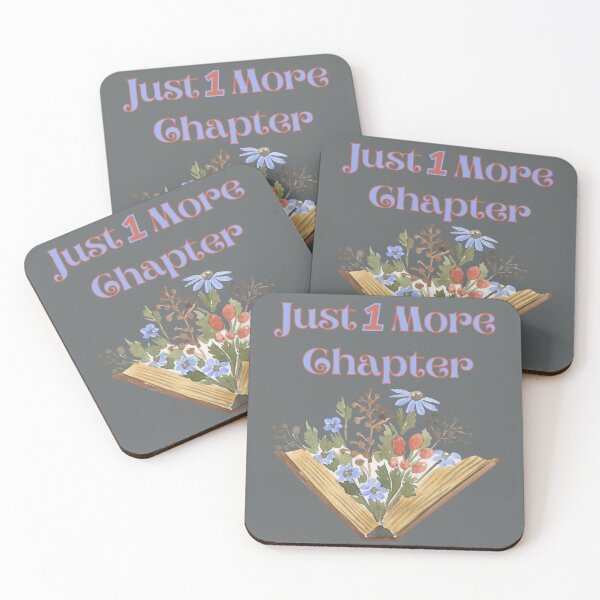 Item preview, Just 1 More Chapter, Pretty BookLover designed and sold by Constant Readers.