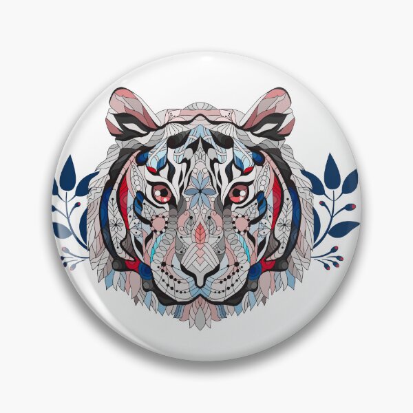 Item preview, Abstract Tiger Face designed and sold by HappyLifeCreate.