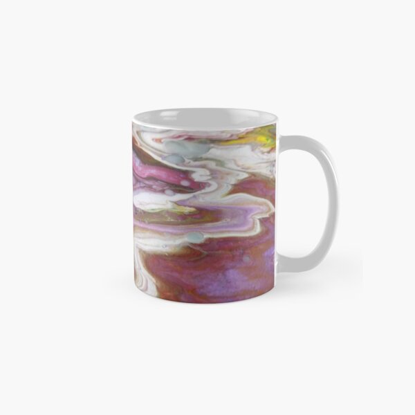 Dirty Pour Painting Classic Mug