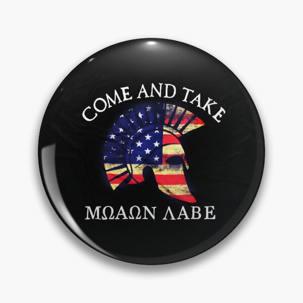 Item preview, Come and Take Molon Labe Flag 2nd Amendment 2A Military Firearm designed and sold by 9un5.