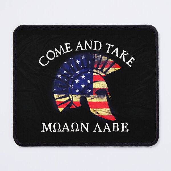 Item preview, Come and Take Molon Labe Flag 2nd Amendment 2A Military Firearm designed and sold by 9un5.
