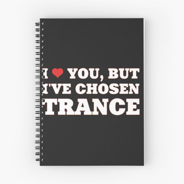 Aperçu de l'œuvre Je t'aime mais je choisis la trance créée et vendue par ArtAndDesignA.