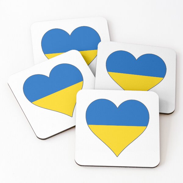 Item preview, Flag of Ukraine in the heart designed and sold by Pavnud.