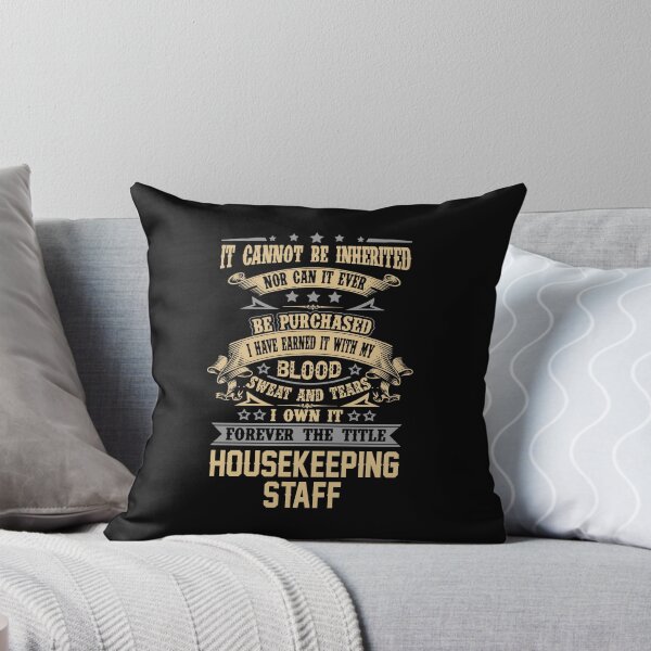 Item preview, Housekeeping Staff T Shirt - Forever The Title Job Gift Item Tee designed and sold by celiagomez456.